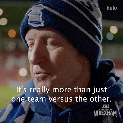 Wrexham Afc Football GIF by Welcome to Wrexham