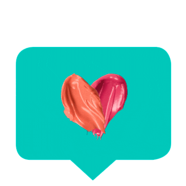 Awesome Heart Sticker by Natura