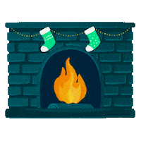 Aurora Fireplace Sticker by Disney+