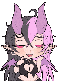 DeviousDrawing anime waifu succubus devious Sticker