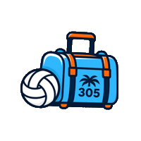 305 Volleyball Miami Sticker by 305VBC