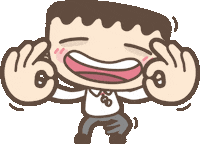 Happy Mark Sticker