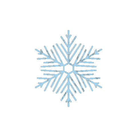Christmas Snow Sticker