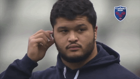 fc grenoble headset GIF by FCG Rugby