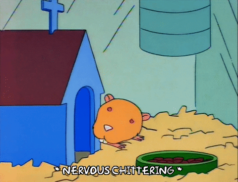 season 6 school hamster GIF