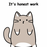 Hard Work Grey Cat GIF by MESA My Emotional Support Animal