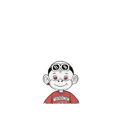 Cheese Head Wisconsin Sticker by Zhot