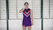 Mic Drop GIF by Fremantle Dockers