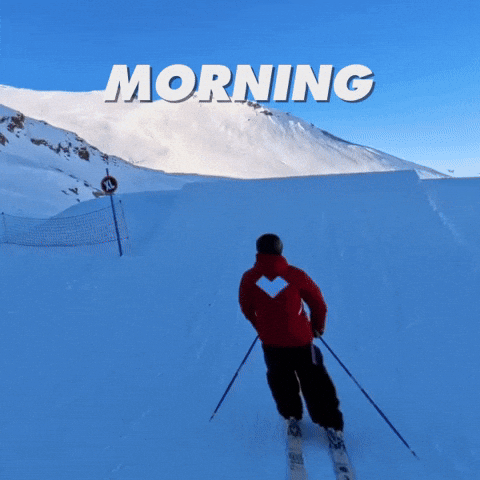 Skier Morningvibes GIF by I LOVE SKI