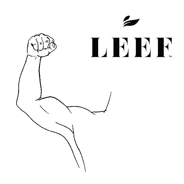 leeforganics giphyupload leef Sticker