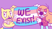 Trans Day Of Visibility GIF by Kiernan Sjursen-Lien