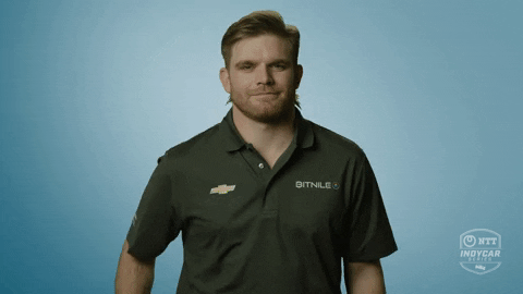 Excited Conor Daly GIF by INDYCAR