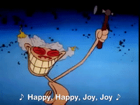 ren and stimpy nicksplat GIF