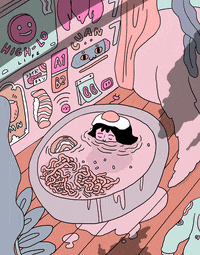 sleepy japan GIF by Percolate Galactic