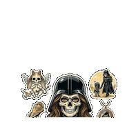 Star Wars Halloween Sticker