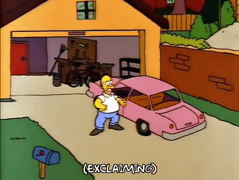 scared homer simpson GIF
