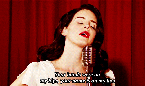 lana del rey love GIF
