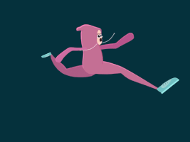 animation running GIF