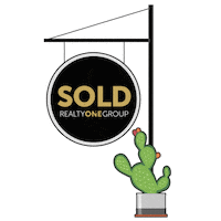 Real Estate Gold Sticker by @RealtyONEGroup