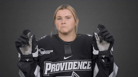 Hockey Ashley GIF by Providence Friars