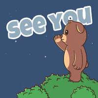 See Ya Goodbye GIF by BEARISH