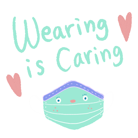 Mask Health Sticker by curly_mads