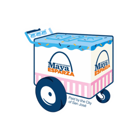 d7councilmembermayaesparza giphygifmaker maya sj sanjose Sticker