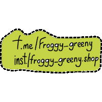 Turkey Froggy Sticker