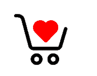 Heart Shopping Sticker by Locamo.de