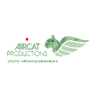 AircatProductions live drone audiovisual productions Sticker