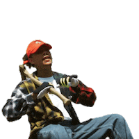 99nbrs dance camping axe 99 Sticker