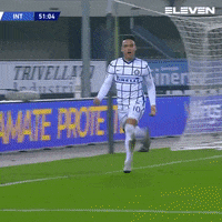 Happy Serie A GIF by ElevenSportsBE