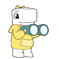 Looking I See Sticker by Ordinary Friends