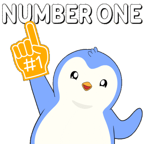 You Got This The Best Sticker by Pudgy Penguins