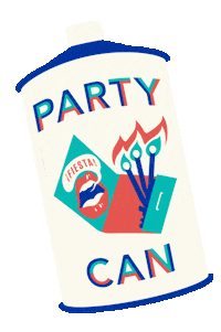 Drink Fiesta Sticker by Party Can