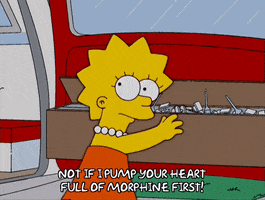 happy lisa simpson GIF