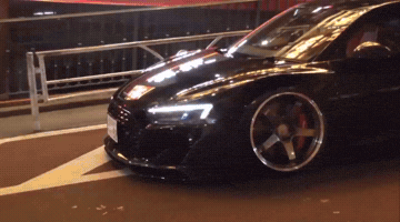 Audi R8 Car Edit GIF