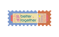 Better Together Ticket Sticker by rillagorilla