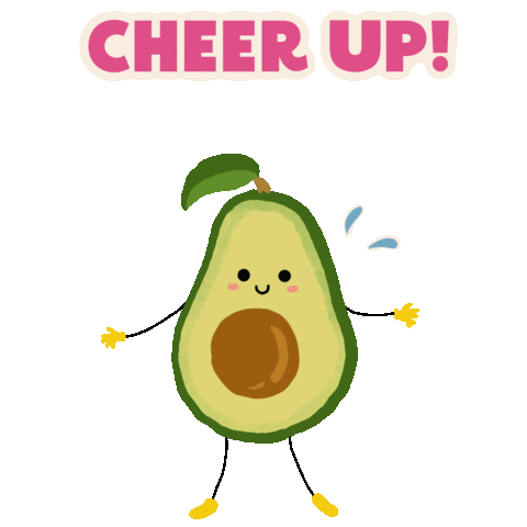 Cheer Up Happy Dance Sticker by Babybluecat
