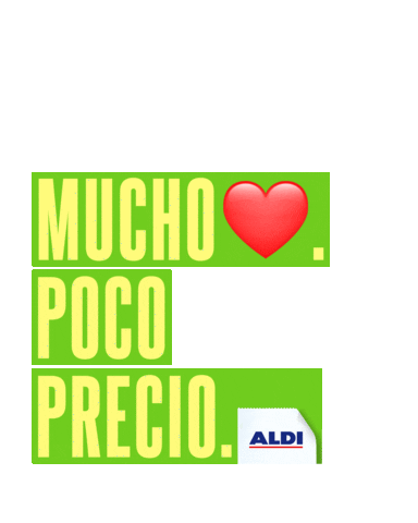 Love Sticker by Aldi Supermercados