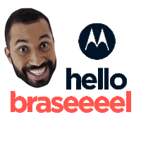 motorolabr moto motorola gil vigor Sticker