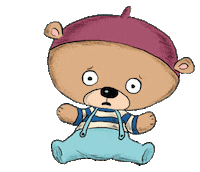 Leylek teddy ayıcık simbi leylekçocuk Sticker