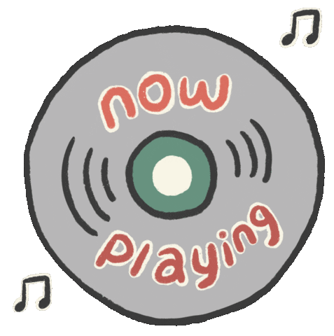 Dj Now Playing Sticker