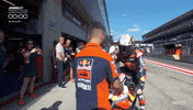 High Five Pedro Acosta GIF by MotoGP™