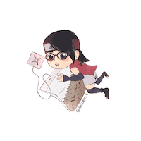 ansoen_b tea boruto sarada ansoen Sticker