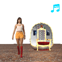 Game Time Dance Sticker by Robodrone