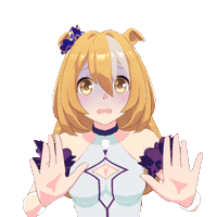 Shocked Sticker