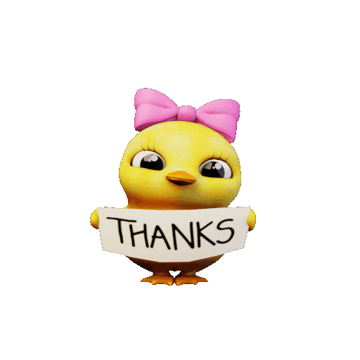 Thanks Love Sticker by Atrium