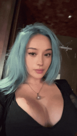 Cute Girl Twitch GIF