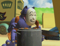 Shocked Blink GIF